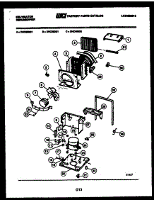 03 - Air, Water And Condensing Parts parts for Frigidaire Dehumidifier DHC300G1 from AppliancePartsPros.com