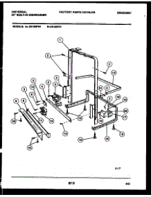 07 - Power Dry And Motor Parts parts for Frigidaire Dishwasher DB100PD1 from AppliancePartsPros.com