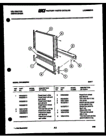 03 - Outer Door Parts parts for Frigidaire Dishwasher DWU6025W2 from AppliancePartsPros.com