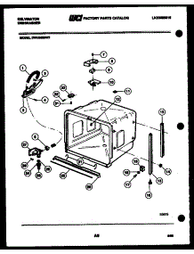 06 - Tub And Frame Parts parts for Frigidaire Dishwasher DWU6025W2 from AppliancePartsPros.com