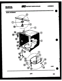 07 - Inner Tub Parts parts for Frigidaire Dishwasher DWU6025W2 from AppliancePartsPros.com