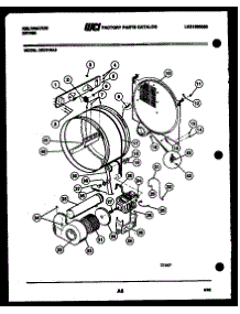 04 - Drum And Blower Parts parts for Frigidaire Dryer DEC310A3D from AppliancePartsPros.com