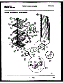 04 - System And Electrical Parts parts for Frigidaire Freezer KFU09M2AW1 from AppliancePartsPros.com