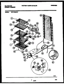 04 - System And Electrical Parts parts for Frigidaire Freezer KFU17M3AW1 from AppliancePartsPros.com
