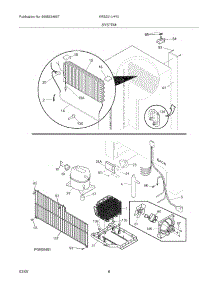 07 - System parts for Kelvinator Refrigerator KRS221LHY0 from AppliancePartsPros.com