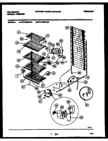 04 - System And Electrical Parts parts for Frigidaire Freezer KFU12M2AW1 from AppliancePartsPros.com