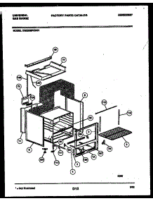 04 - Body Parts parts for Frigidaire Range CG200SP2W1 from AppliancePartsPros.com