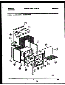 04 - Body Parts parts for Frigidaire Range CG200SP2D2 from AppliancePartsPros.com