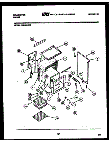07 - Body Parts parts for Frigidaire Range REC306GW0 from AppliancePartsPros.com
