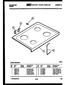 03 - Cooktop Parts parts for Frigidaire Range REP306CW2 from AppliancePartsPros.com