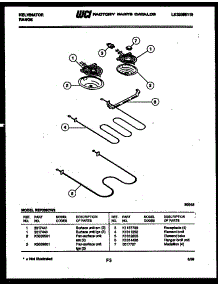 06 - Broiler Parts parts for Frigidaire Range REP306CW2 from AppliancePartsPros.com