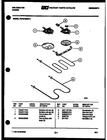 04 - Broiler Parts parts for Frigidaire Range REP375GW4 from AppliancePartsPros.com
