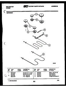 07 - Broiler Parts parts for Frigidaire Range REP307GD0 from AppliancePartsPros.com