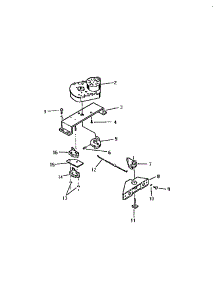07 - Latch Assembly parts for Frigidaire Range REP309CD1 from AppliancePartsPros.com