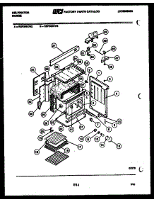 06 - Body Parts parts for Frigidaire Range REP309CD2 from AppliancePartsPros.com