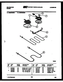 04 - Broiler Parts parts for Frigidaire Range RER375GW2 from AppliancePartsPros.com