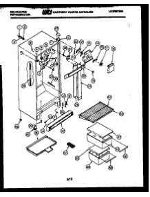 03 - Cabinet Parts parts for Frigidaire Refrigerator AMK175EN1T from AppliancePartsPros.com