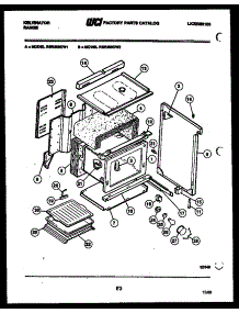 07 - Body Parts parts for Frigidaire Range RER306CV1 from AppliancePartsPros.com