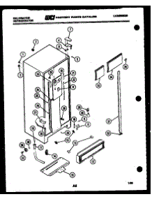04 - Cabinet Parts parts for Frigidaire Refrigerator FMK220EN1F from AppliancePartsPros.com