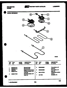 05 - Broiler Parts parts for Frigidaire Range REP305GW1 from AppliancePartsPros.com