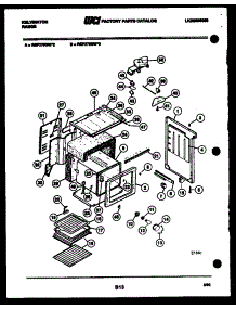 06 - Body Parts parts for Frigidaire Range REP375GW3 from AppliancePartsPros.com