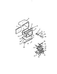 05 - Oven Cavity parts for Frigidaire Range REP309CF1 from AppliancePartsPros.com