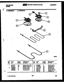 04 - Broiler Parts parts for Frigidaire Range RER302CF1 from AppliancePartsPros.com