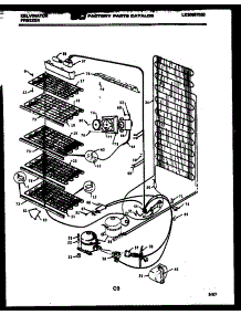 04 - System And Electrical Parts parts for Frigidaire Freezer UFP160DM4W from AppliancePartsPros.com