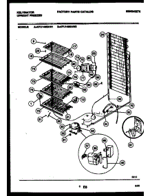 04 - System And Electrical Parts parts for Frigidaire Freezer KFU14M2AW1 from AppliancePartsPros.com