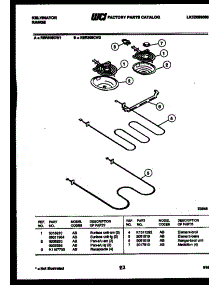 05 - Broiler Parts parts for Frigidaire Range RER305CF2 from AppliancePartsPros.com