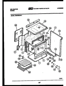 07 - Body Parts parts for Frigidaire Range RER305GV0 from AppliancePartsPros.com