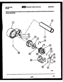 05 - Motor And Drive Parts parts for Frigidaire Dryer DES100FD2 from AppliancePartsPros.com