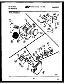 06 - Refrigerator Control Assembly, Damp parts for Frigidaire Refrigerator FMW240EN3W from AppliancePartsPros.com