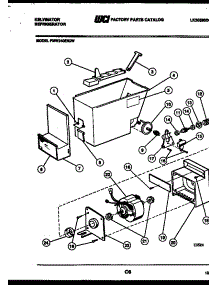 08 - Ice Dispenser parts for Frigidaire Refrigerator FMW240EN3W from AppliancePartsPros.com