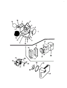 06 - Controls & Fan parts for Frigidaire Refrigerator FMW220AN4W from AppliancePartsPros.com