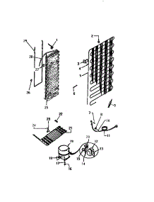 10 - System & Automatic Defrost Parts parts for Frigidaire Refrigerator FMW220AN4W from AppliancePartsPros.com