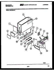 08 - Ice Dispenser parts for Frigidaire Refrigerator FMW220EN4T from AppliancePartsPros.com