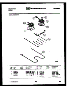 05 - Broiler Parts parts for Frigidaire Range REC306CD1 from AppliancePartsPros.com