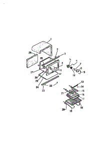 05 - Oven  Cavity parts for Frigidaire Range REP302CD1 from AppliancePartsPros.com