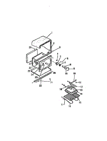 05 - Oven Cavity parts for Frigidaire Range REC306CT0 from AppliancePartsPros.com