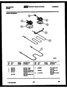 05 - Broiler Parts parts for Frigidaire Range REP305GT0 from AppliancePartsPros.com