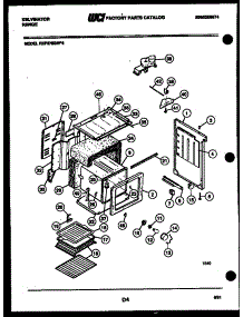 06 - Oven Body Parts parts for Frigidaire Range REP375GD4 from AppliancePartsPros.com