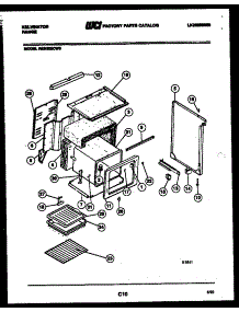 07 - Body Parts parts for Frigidaire Range RER302CV3 from AppliancePartsPros.com