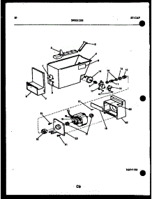 11 - Ice Dispenser parts for Frigidaire Refrigerator FGW240JN0D from AppliancePartsPros.com