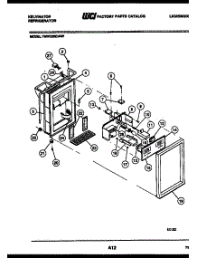 07 - Ice Door, Dispenser And Water Tanks parts for Frigidaire Refrigerator FMW220EN4D from AppliancePartsPros.com