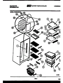 05 - Shelves And Supports parts for Frigidaire Refrigerator FMW240EN3F from AppliancePartsPros.com
