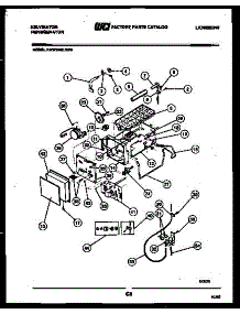 09 - Ice Maker And Ice Maker Installatio parts for Frigidaire Refrigerator FMW240EN3T from AppliancePartsPros.com