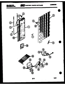 07 - System And Automatic Defrost Parts parts for Frigidaire Refrigerator FPK190EN1V from AppliancePartsPros.com