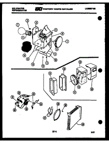 06 - Refrigerator Control Assembly, Damp parts for Frigidaire Refrigerator FSK190AN5V from AppliancePartsPros.com