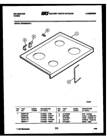 03 - Cooktop Parts parts for Frigidaire Range RER305GD0 from AppliancePartsPros.com
